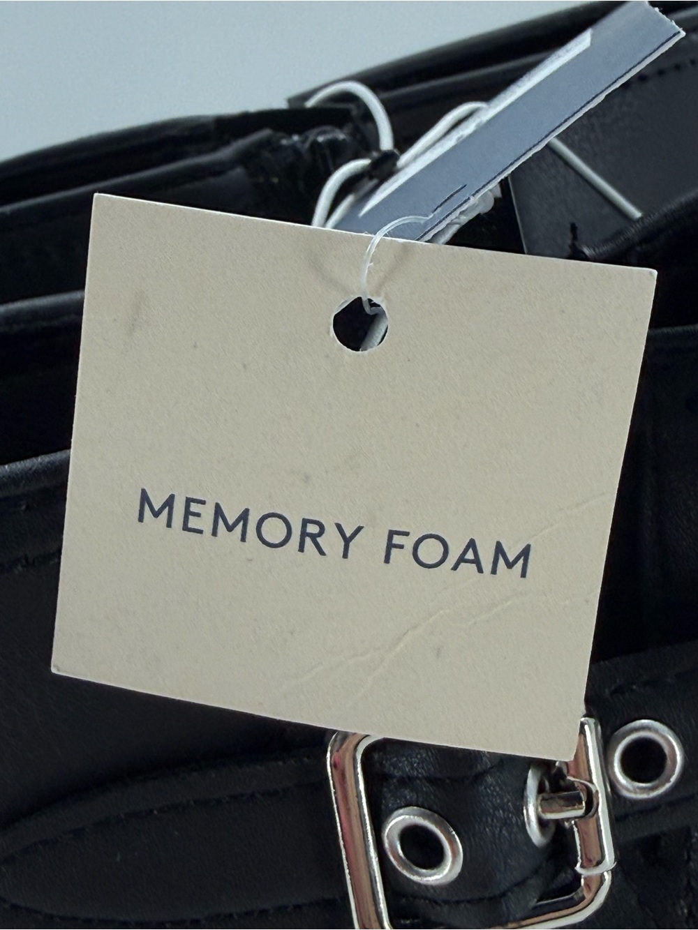 NWT Connor Harness Buckle Ankle Steampunk Emo Chunky Black Biker Boots  Size 11 - Picture 11 of 11